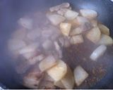 A picture of step 6 of Sweet and Spicy Braised Pork Belly with Daikon Radish.
