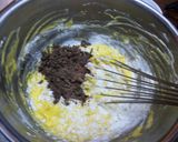A picture of step 9 of Kabocha Squash & Chocolate Pound Cake.