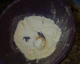A picture of step 2 of Yam balls.