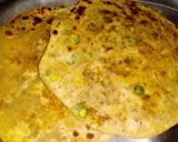 A picture of step 19 of Soya peas paratha.