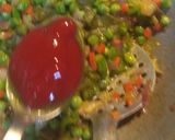 फ्राइड राइस(fried rice recipe in hindi) रेसिपी चरण 5 फोटो