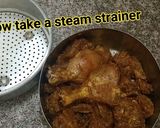 A picture of step 2 of Steam chicken 🐔 broast.