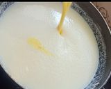 A picture of step 4 of Bread Custard dessert.