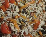 Foto del paso 3 de la receta: Pollo desmenuzado con verduras