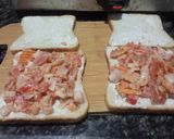 A picture of step 3 of Chips Namkeen Sandwich.