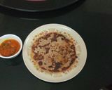A picture of step 3 of Aloo and cabbage paratha.