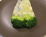 A picture of step 5 of Broccoli Christmas Tree Salad.