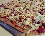 A picture of step 5 of No Yeast Whole Wheat Pizza Crust.