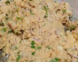 A picture of step 3 of Alooo kababs.