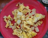 Foto del paso 5 de la receta: Huevos revueltos con papa