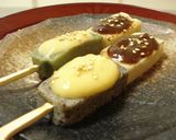 A picture of step 17 of Wheat Gluten (Namafu) with Dengaku Miso Sauce, Kyoto-Style.