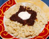 Vaddisznópörkölt bográcsban recept fázis 6 fotója