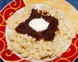 Vaddisznópörkölt bográcsban recept fázis 6 fotója