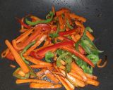 Foto del paso 2 de la receta: Fideos Spaguettis de Arroz Salteados con Vegetales al estilo Chino sin Tacc 麪/麵 面