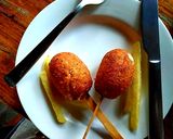 A picture of step 5 of Cheese Brust Chicken Pups.