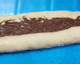 Foto del paso 11 de la receta: 👑🐪Rosca de Reyes rellena - 2 variantes: Nutella y Dulce de leche con nuez - Receta súper rendidora🐪👑