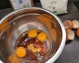 Une image de l'étape 2 de °Fondant au chocolat et à la poudre d'amande°.