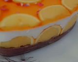 عکس مرحله 4 از دستور چیز کیک پرتقالی🍊