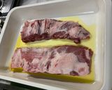 Une image de l'étape 2 de Côtes levées sauce barbecue.