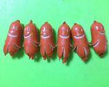 A picture of step 3 of Sausage Aliens.