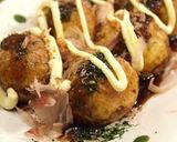 A picture of step 6 of Our Family's Osaka-Style Takoyaki with Creamy Insides.