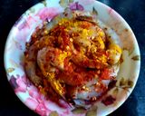 A picture of step 2 of Garlic Prawns Crispy.