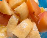 Foto del paso 5 de la receta Kefir con Macedonia de Frutas Naturales y Miel