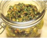 A picture of step 6 of Spicy Miso Paste with Chives and Leeks.
