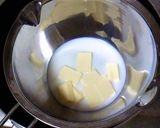 A picture of step 1 of Matcha White Chocolate Muffins.