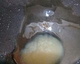 A picture of step 4 of Cornflour ka Halwa.