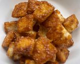 A picture of step 3 of Bread caramel popcorn.