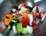 A picture of step 3 of Naples-style Octopus Salad.