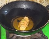 A picture of step 5 of Lahori fish fry.