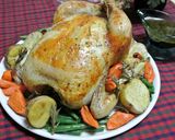 A picture of step 9 of Roasted Whole Chicken With Gravy.