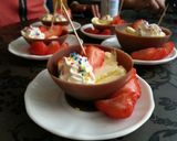 A picture of step 7 of Chocolate balloon bowl.