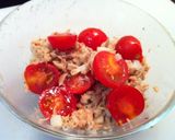 A picture of step 2 of Chilled Tomato and Tuna Somen Noodles.