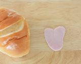 A picture of step 8 of Halloween Ghost Sandwich.