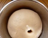 A picture of step 3 of Black Sesame Anpan Flavoured with Brown Sugar (Bread Rolls Filled with Beans Paste).