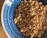 A picture of step 3 of Walnut dukkah.