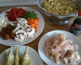 Foto del paso 3 de la receta: Penne con verduras y toque de soja