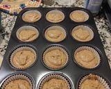 Φωτογραφία βήματος 4 της συνταγής "Muffins βρώμης με μπανάνες και ταχίνι" ⭐ 🍌