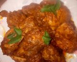 A picture of step 4 of Pataka chicken.
