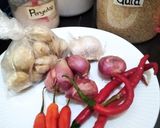 Foto langkah ke 2 dari resep Pepes Jamur Tahu.