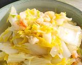 Hình bước làm 4 của món Cải thảo xào tôm