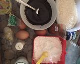 Foto langkah ke 1 dari resep Steamed chocolate chesee cake.