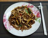 豬肉木耳豆干小炒的食譜步驟5照片