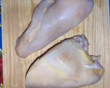 Foto del paso 1 de la receta: Pollo rebozado en salsa de piña