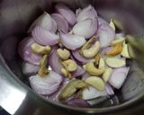 A picture of step 2 of Baby corn masala.