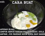Foto langkah ke 1 dari resep Resep kue lumpur surga pandan.
