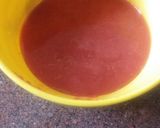 A picture of step 4 of Strawberry rava kheer.